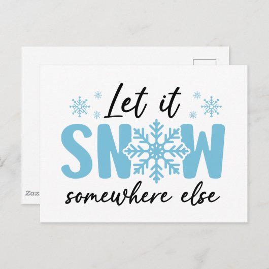 Lassen Sie es irgendwo anders schlafen - Funny Win Postkarte (Vorne/Hinten)