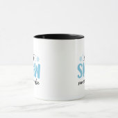 Lassen Sie es irgendwo anders schlafen - Funny Win Tasse (Zentrum)