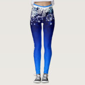 Lassen Sie es Leggings Schneeflocken angepasste Ni (Vorderseite)