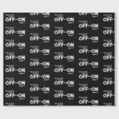 Lassen Sie es, mit Unterbrechungen zu drehen Geschenkpapier (Flach)