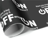 Lassen Sie es, mit Unterbrechungen zu drehen Geschenkpapier (Rolleneckpunkt)