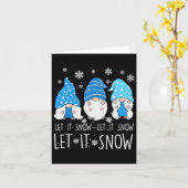 Lassen Sie es Niedlichen drei blaue Genome-Matchin Karte (Gelbe Blume)