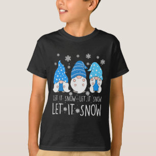 Lassen Sie es Niedlichen drei blaue Genome-Matchin T-Shirt
