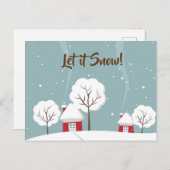 Lassen Sie es Postkarten schwenken (Vorne/Hinten)