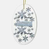 Lassen Sie es Schnee Arizona Weihnachtsschmuck (Links)