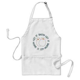 Lassen Sie es Schnee Holiday Tshirts und Geschenke Schürze