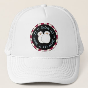 Lassen Sie es Schnee Holiday Tshirts und Geschenke Truckerkappe