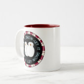 Lassen Sie es Schnee Holiday Tshirts und Geschenke Zweifarbige Tasse (Vorderseite Links)