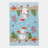 Lassen Sie es Schnee Küchentuch B (Vertikal)