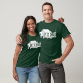 Lassen Sie es Schnee Lieferwagen LKW mit Schneepfl T-Shirt (Unisex)