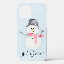 Lassen Sie es Schnee Schneemann iPhone Gehäuse 12 Case-Mate iPhone Hülle