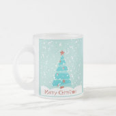 "Lassen Sie es schneien" frohe Mattglastasse (Links)