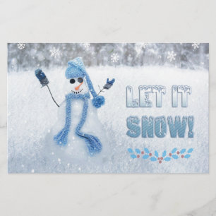 Lassen Sie es schneit