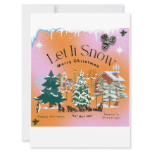 Lassen Sie es schneit