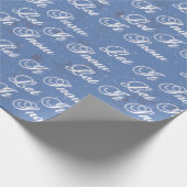 Lassen Sie es schneit Geschenkpapier (Ecke)