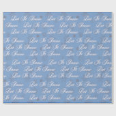 Lassen Sie es schneit Geschenkpapier (Flach)