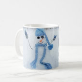 Lassen Sie es schneit Kaffeetasse (Vorderseite Links)