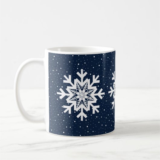 Lassen Sie es schneit Kaffeetasse (Links)