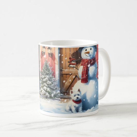 Lassen Sie es schneit Kaffeetasse (VorderseiteRechts)