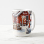 Lassen Sie es schneit Kaffeetasse (VorderseiteRechts)