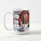 Lassen Sie es schneit Kaffeetasse (Links)