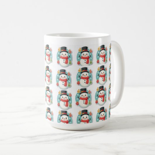 Lassen Sie es schneit Kaffeetasse (VorderseiteRechts)