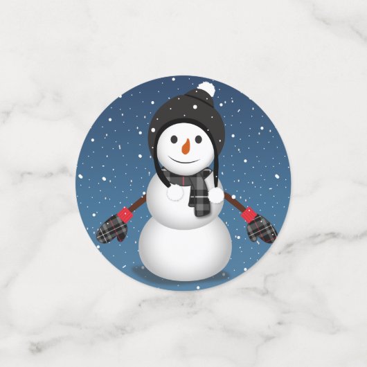 Lassen Sie es schneit Konfetti (Klein Vorderseite)