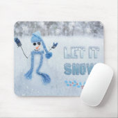Lassen Sie es schneit Mousepad (Mit Mouse)