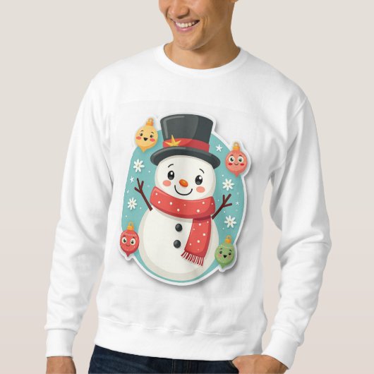 Lassen Sie es schneit Sweatshirt (Vorderseite)