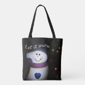 Lassen Sie es schneit Tasche (Rückseite)