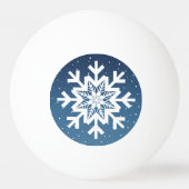 Lassen Sie es schneit Tischtennisball (Vorderseite)
