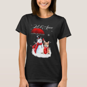Lassen Sie es schneit Weihnachten Shirt Niedlich C
