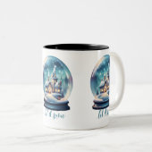 Lassen Sie es schneit Zweifarbige Tasse (VorderseiteRechts)