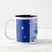 Lassen Sie es schneit Zweifarbige Tasse (Links)