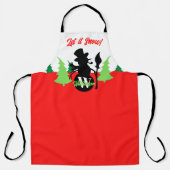 Lassen Sie es Schürze schneien (Vorderseite)