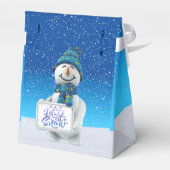 Lassen Sie es sich die Schneegasse Geschenkschachtel (Rückseite)