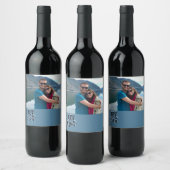 Lassen Sie es sich von einem benutzerdefinierten F Weinetikett (Flaschen)