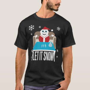 Lassen Sie es sonnengeblasen Weihnachten Essenziel T-Shirt
