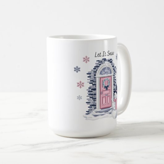 Lassen Sie es Tasse schneien (VorderseiteRechts)