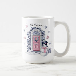Lassen Sie es Tasse schneien