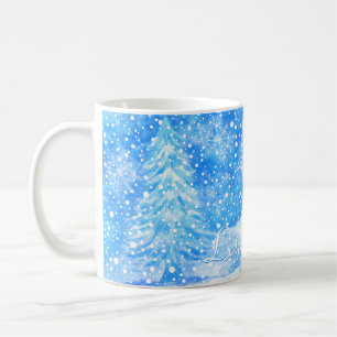 Lassen Sie es Tasse schneien