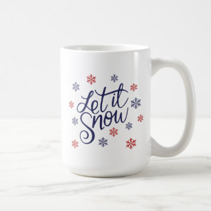 Lassen Sie es Tasse schneien