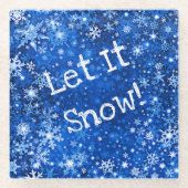 Lassen Sie es Untersetzer aus eigenem Glas schwitz (Vorderseite)