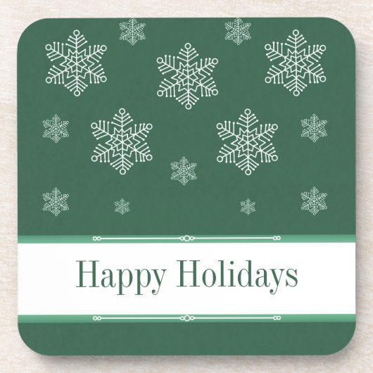 Lassen Sie es Untersetzer Set, grün (Vorderseite)