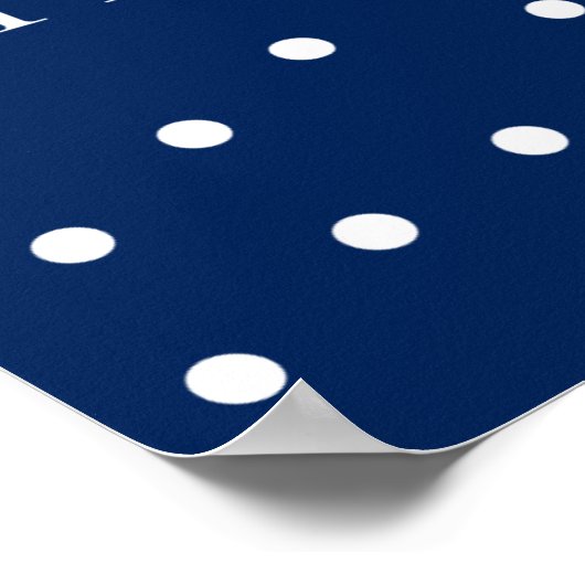 Lassen Sie es Weihnachten Weihnachts-Poster-Zeiche Poster (Ecke)