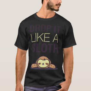 Lassen Sie es wie eine glänzende Funny Flatth fall T-Shirt