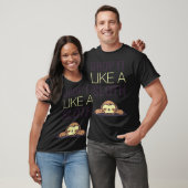 Lassen Sie es wie eine glänzende Funny Flatth fall T-Shirt (Unisex)