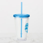 Lassen Sie es Winter-Design erstrahlen Acryltrinkbecher (Rechts)