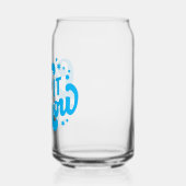 Lassen Sie es Winter-Design erstrahlen Dosenglas (Links)