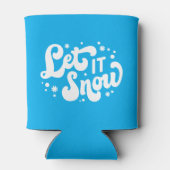 Lassen Sie es Winter-Design erstrahlen Dosenkühler (Rückseite)